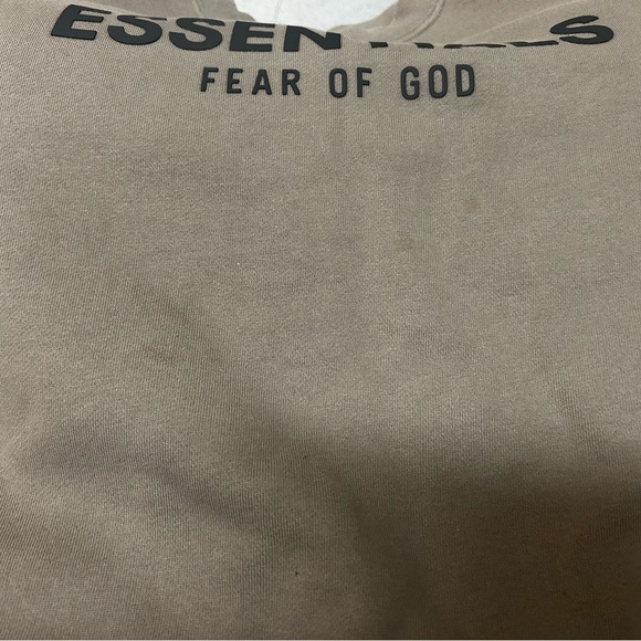 Essentials kid’s Tan Crewneck Sweater - Picture 7 of 12